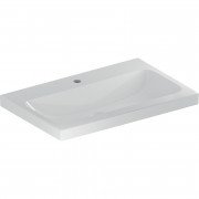 Раковина для ванної Geberit iCon Light 75x48 см з отвором під змішувач білий санфарфор 501.848.00.5