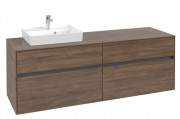 Тумба под раковину Villeroy & Boch Collaro 160х50 см ДСП дуб аризона C07800VH