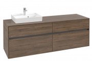 Тумба под раковину Villeroy & Boch Collaro 160х50 см ДСП дуб аризона C07800VH
