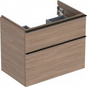 Тумба под раковину Geberit iCon 74x61,5x47,6 см ДСП дуб/ручка лава матовый 502.304.JH.1