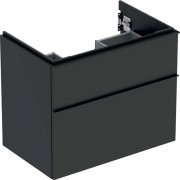 Тумба под раковину Geberit iCon 74x61,5x47,6 см ДСП лава матовый 502.304.JK.1