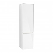 Пенал для ванной Villeroy & Boch Collaro 45,4x153,8х34,9 см петли слева с подсветкой МДФ глянцевый белый C034L0DH