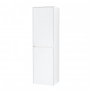 Пенал для ванной Villeroy & Boch Collaro 45,4x153,8х34,9 см петли справа с подсветкой ДСП матовый белый C034L1MS