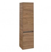 Пенал для ванной Villeroy & Boch Collaro 40,4x153,8х34,9 см петли слева с подсветкой ДСП дуб канзас C033L0RH