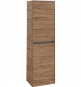 Пенал для ванної Villeroy & Boch Collaro 45,4x153,8х34,9 см петлі зліва з підсвічуванням ДСП дуб канзас C034L0RH