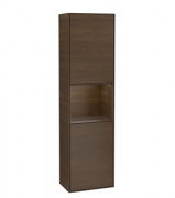 Пенал Villeroy & Boch Finion 41,8x151,6х27 см петли слева с подсветкой ДСП шпон грецкого ореха F460GNGN