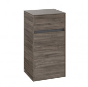 Шкафчик Villeroy & Boch Collaro 40,4x74,8х34,9 см петли слева с подсветкой ДСП каменный дуб C032L0RK