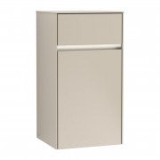 Шафка Villeroy & Boch Collaro 40,4x74,8х34,9 см петлі зліва з підсвічуванням ДСП м'який сірий C032L0VK