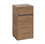 Шкафчик Villeroy & Boch Collaro 40,4x74,8х34,9 см петли слева с подсветкой ДСП дуб канзас C032L0RH