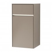 Шафка Villeroy & Boch Collaro 40,4x74,8х34,9 см петлі праворуч з підсвічуванням ДСП трюфель сірий C032L1VG