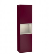 Пенал Villeroy & Boch Finion 41,8x151,6х27 см петлі праворуч з підсвічуванням МДФ півонія матовий лак/пісок матовий лак G470HHHB