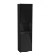 Пенал Villeroy & Boch Finion 41,8x151,6х27 см петли справа с подсветкой МДФ глянцевый черный лак G470PHPH