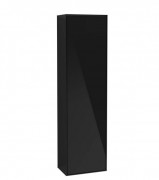 Пенал Villeroy & Boch Finion 41,8x151,6х27 см петли слева с подсветкой МДФ глянцевый черный лак G48000PH