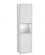 Пенал Villeroy & Boch Finion 41,8x151,6х27 см петли слева с подсветкой МДФ белый матовый лак G460MTMT