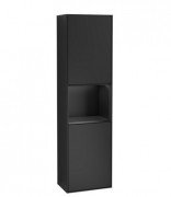 Пенал Villeroy & Boch Finion 41,8x151,6х27 см петли слева с подсветкой МДФ черный матовый лак G460PDPD