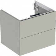 Тумба под раковину Geberit One 59,2x50,4x47 см ДСП серый матовый 505.261.00.7