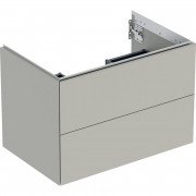 Тумба під раковину Geberit One 74x50,4x47 см ДСП сірий матовий 505.262.00.7