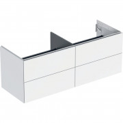 Тумба під раковину Geberit One 133,2x50,4x47 см ДСП білий матовий 505.266.00.2
