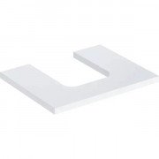 Столешница Geberit One 60x3x47 см ДСП белый матовый 505.271.00.2