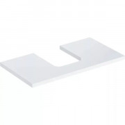 Стільниця Geberit One 75x3x47 см ДСП білий глянсовий 505.272.00.1