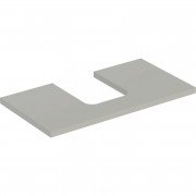 Стільниця Geberit One 75x3x47 см ДСП сірий матовий 505.272.00.7