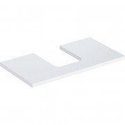 Столешница Geberit One 90x3x47 см ДСП белый матовый 505.273.00.2