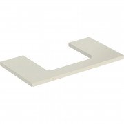 Столешница Geberit One 90x3x47 см ДСП песочно-серый глянцевый 505.283.00.4