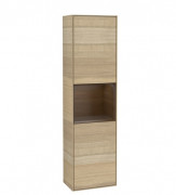 Пенал Villeroy & Boch Finion 41,8x151,6х27 см петли слева с подсветкой ДСП шпон дуба/шпон грецкого ореха G460GNPC