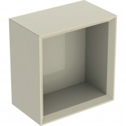 Полочка для ванной Geberit iCon 22,5x23,3x13,2 см ДСП песочно-серый глянцевый 502.321.JL.1