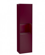 Пенал Villeroy & Boch Finion 41,8x151,6х27 см петлі праворуч з підсвічуванням МДФ півонія матовий лак F470HBHB