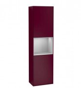 Пенал Villeroy & Boch Finion 41,8x151,6х27 см петли справа с подсветкой МДФ пион матовый лак/светло-серый матовый лак F470GJHB