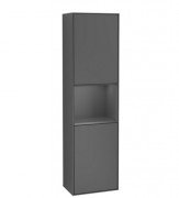 Пенал Villeroy & Boch Finion 41,8x151,6х27 см петли справа с подсветкой МДФ антрацит матовый лак F470GKGK