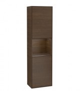 Пенал Villeroy & Boch Finion 41,8x151,6х27 см петли справа с подсветкой ДСП шпон грецкого ореха F470GNGN