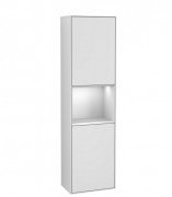 Пенал Villeroy & Boch Finion 41,8x151,6х27 см петли справа с подсветкой МДФ белый матовый лак F470MTMT