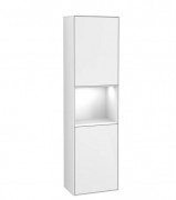 Пенал Villeroy & Boch Finion 41,8x151,6х27 см петли справа с подсветкой МДФ глянцевый белый лак G470GFGF