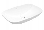 Раковина для ванной Villeroy & Boch Loop & Friends 56х38 см керамика CeramicPlus альпийский белый 4A4901R1