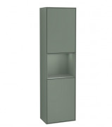Пенал Villeroy & Boch Finion 41,8x151,6х27 см петли справа с подсветкой МДФ оливковый матовый лак G470GMGM