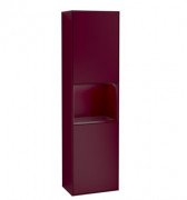 Пенал Villeroy & Boch Finion 41,8x151,6х27 см петлі праворуч з підсвічуванням МДФ півонія матовий лак G470HBHB