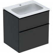 Тумба с раковиной Geberit iCon Set ДСП лава матовый 502.335.JK.1