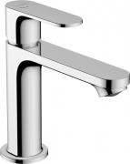 Змішувач для раковини Hansgrohe Rebris S CoolStart EcoSmart+ із зливним гарнітуром одноважільний хром 72588000