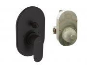 Змішувач прихованого монтажу Hansgrohe Vernis Blend одноважільний чорний матовий 71473670