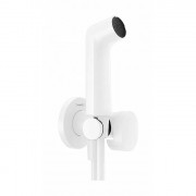 Гигиенический душ Hansgrohe Bidette 1jet S с шлангом и держателем (на холодную воду) белый матовый 29230700