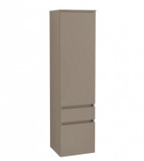 Пенал Villeroy & Boch Legato 40x155х35 см петлі зліва ДСП трюфель сірий B72900VG