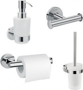 Набір аксесуарів для ванної кімнати Hansgrohe Logis Universal 4 в 1 хром 20210004
