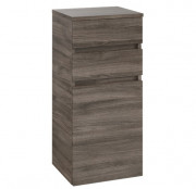 Шафка для ванної Villeroy & Boch Legato 40х87х35 см петлі зліва ДСП кам'яний дуб B72800RK