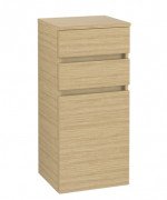 Шкафчик для ванной Villeroy & Boch Legato 40х87х35 см петли справа ДСП скандинавский дуб B72801VJ