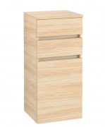 Шафка для ванної Villeroy & Boch Legato 40х87х35 см петлі праворуч ДСП друкарський в'яз B72801PN