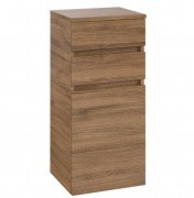 Шафка для ванної Villeroy & Boch Legato 40х87х35 см петлі праворуч ДСП дуб канзас B72801RH