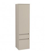 Пенал Villeroy & Boch Legato 40x155х35 см петли слева ДСП мягкий серый B72900VK