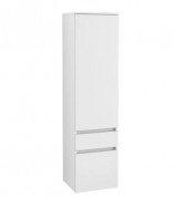 Пенал Villeroy&Boch Legato 40x155х35 см петлі праворуч ДСП білий матовий B72901MS